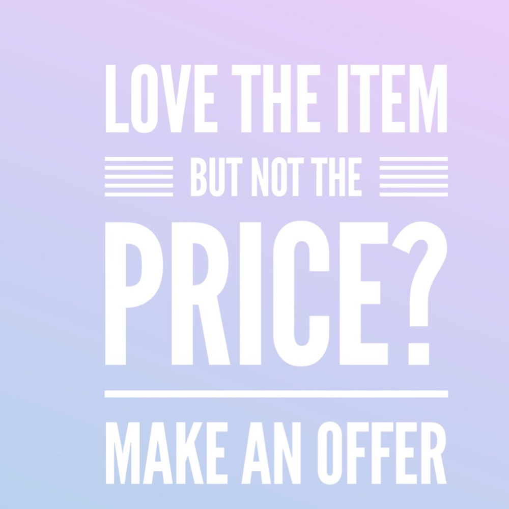 All reasonable offers considered! ❤️
